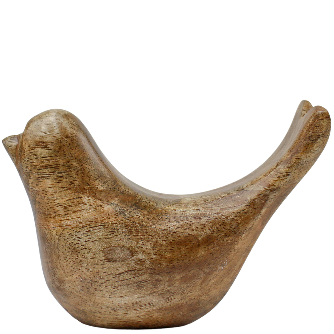 Mango Wood Bird Large 13cm