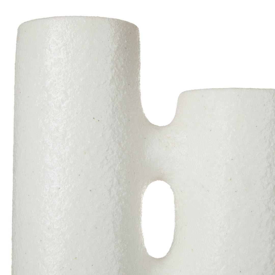 Zephyr Vessel 9.5x20.5x35.5cm White