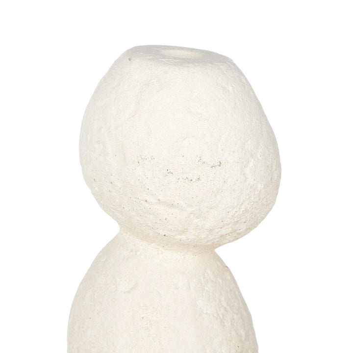 Esther Sculptural Candle Holder 11x13x25cm Natural