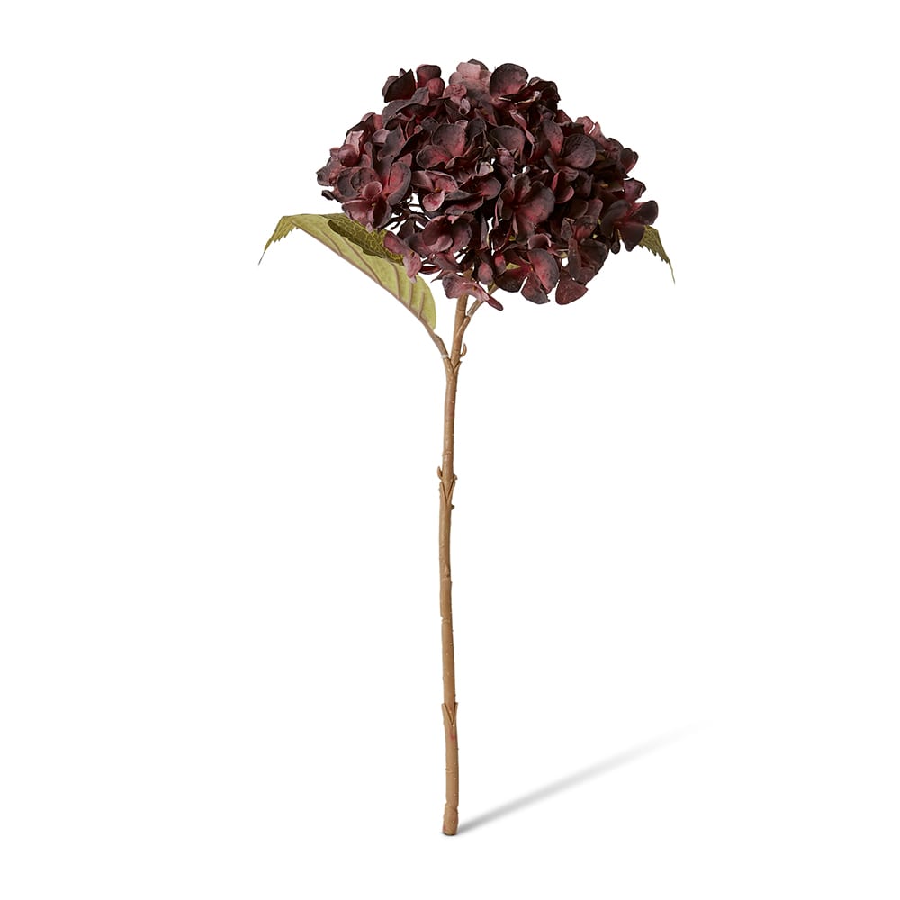 Hydrangea Rapture Stem Dusty Burgundy 25x16x47cm