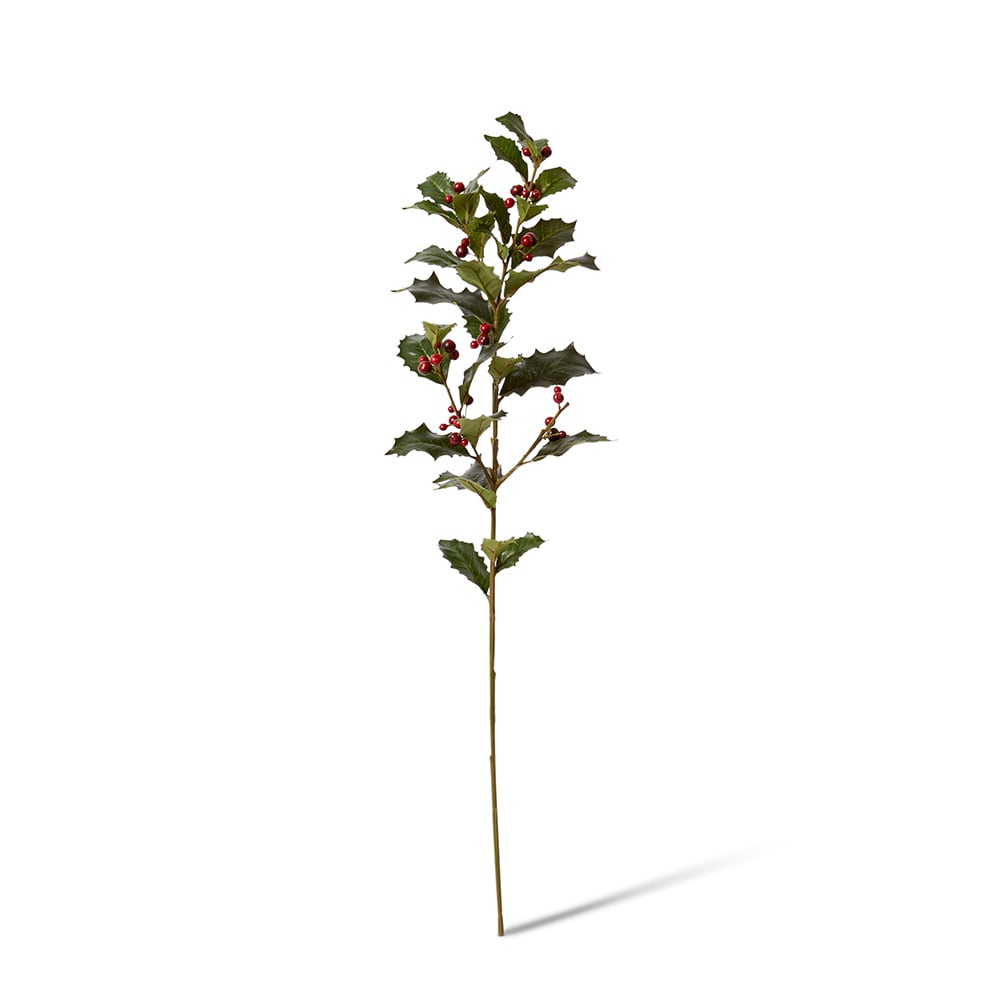 Holly Spray 20x20x74cm Red/Green