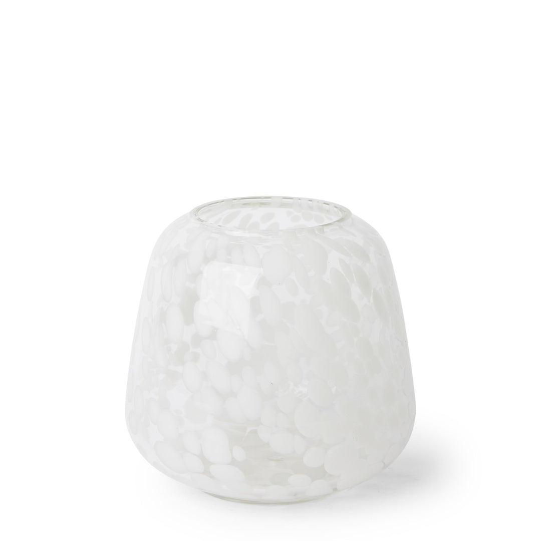 Elliot Vase D20x19cm White