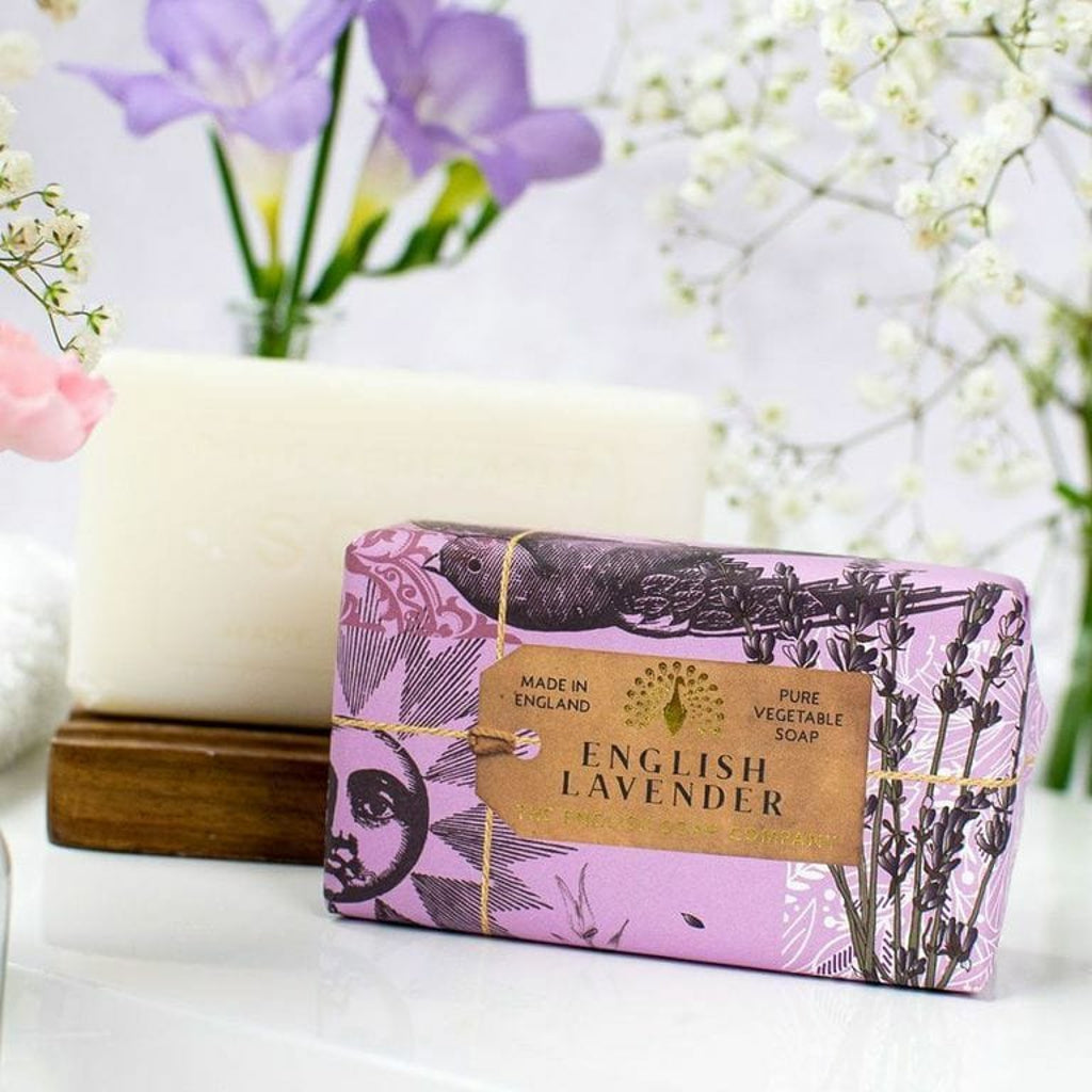 The English Soap Company English Lavender Soap 190g