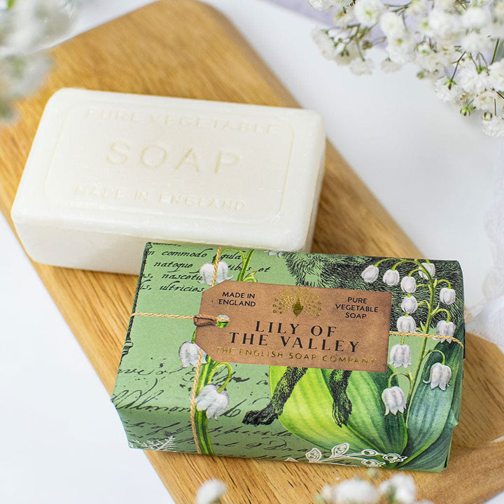 The English Soap Company Lily of the Valley Soap 190g