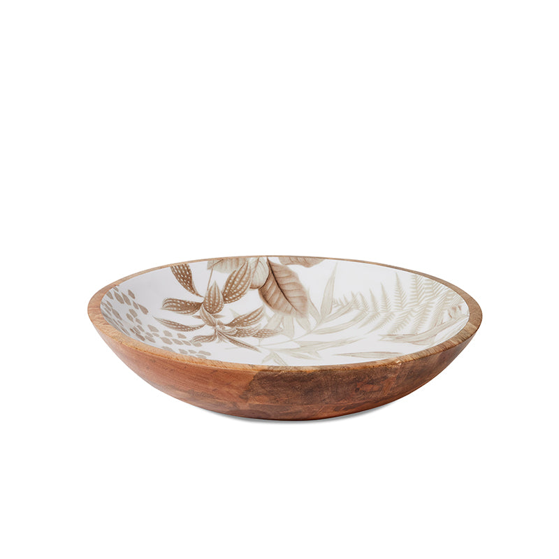 Harlem Neutral Salad Bowl 35x7.5cm