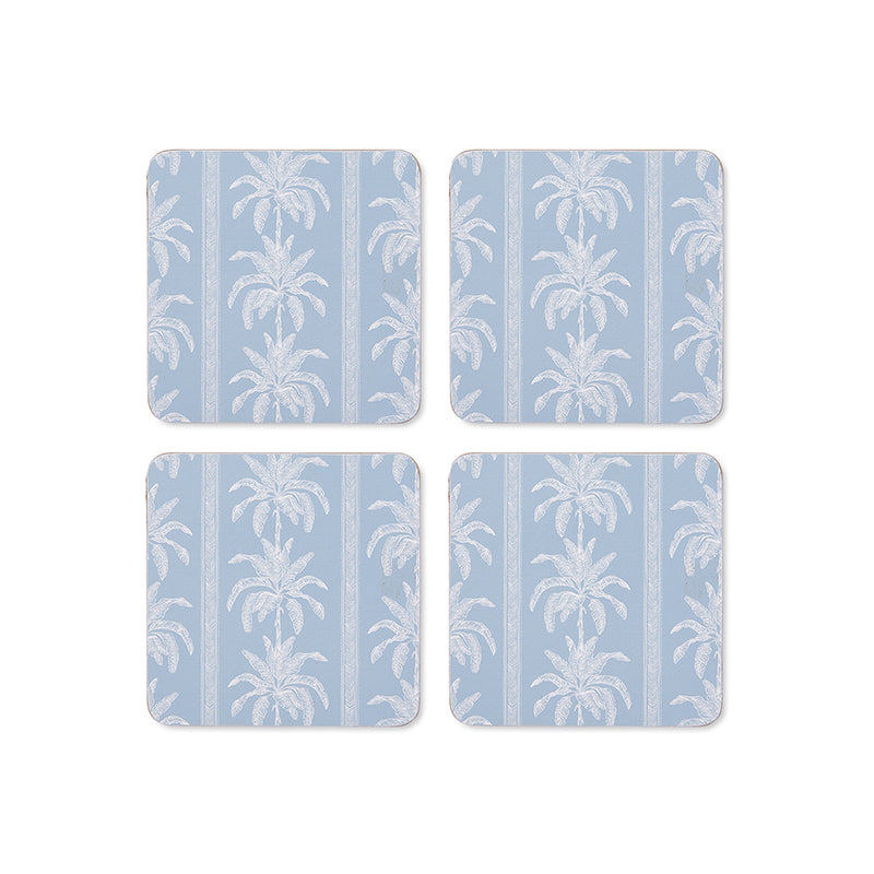 Banana Tree Square Coaster Set 4