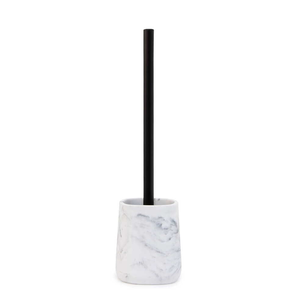 Salt & Pepper Marmol Toliet Brush Holder