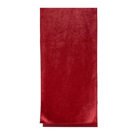 Luxe Velvet Table Runner Red 200cm