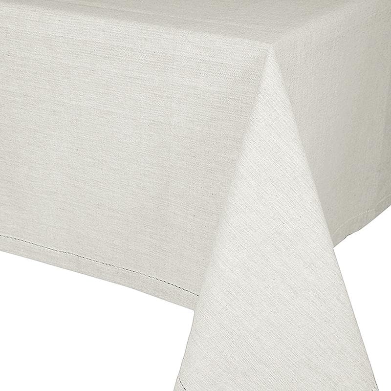 Jetty Oatmeal Tablecloth Large