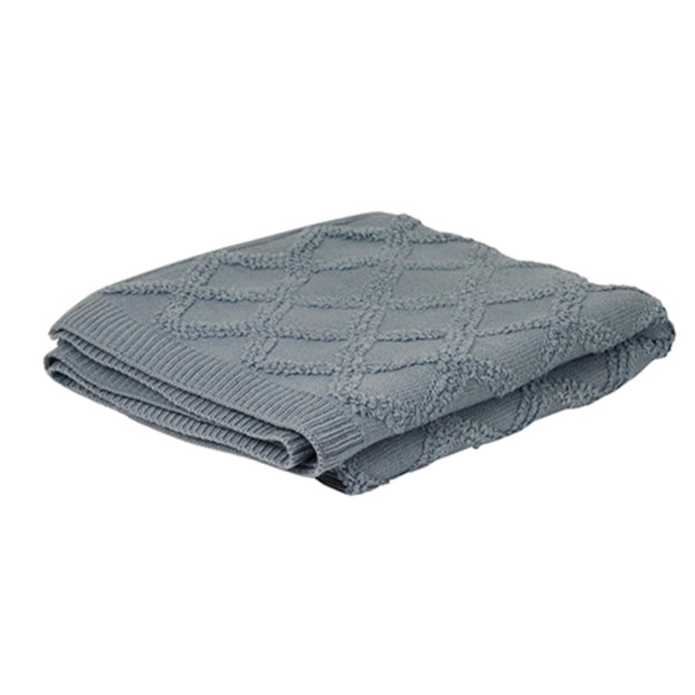Otway Light Blue Throw 130x150cm