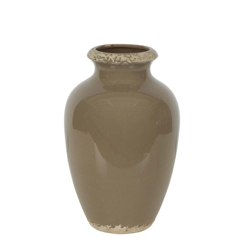Montreal Vase Taupe 33cm