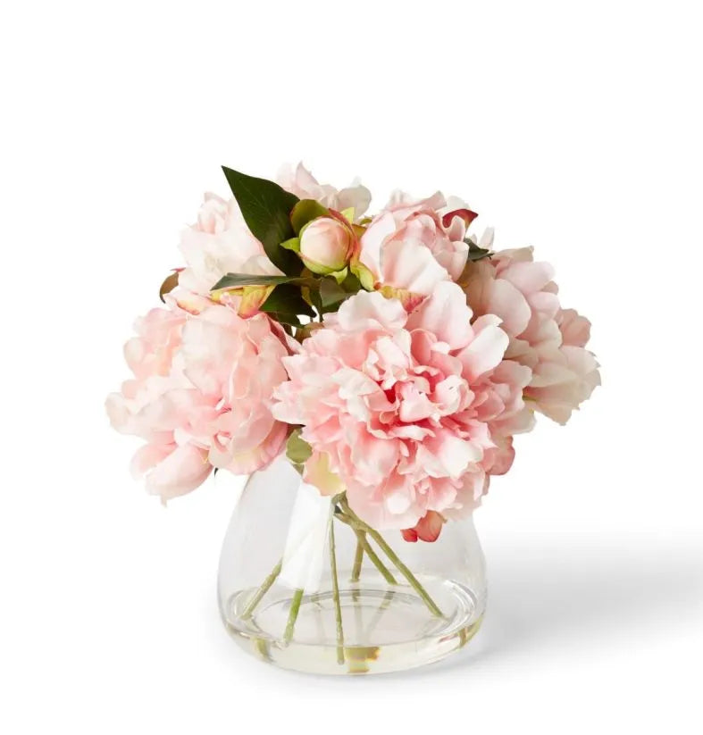 Peony Juliana Bouquet in Allir 27x27x29cm Pink