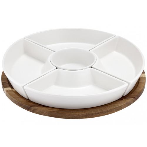 Essentials White Spinning Server