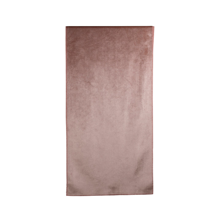 Luxe Velvet Table Runner 200Cm Dark Pink