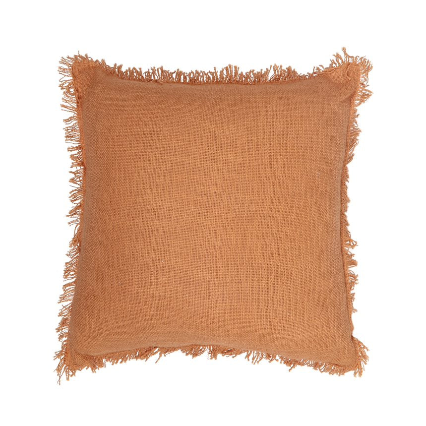 Peta Cotton Cushion 50x50cm Terra