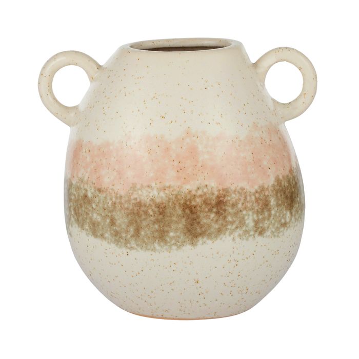 Sadiki Ceramic Vase 23x16.5x22.5cm Nude
