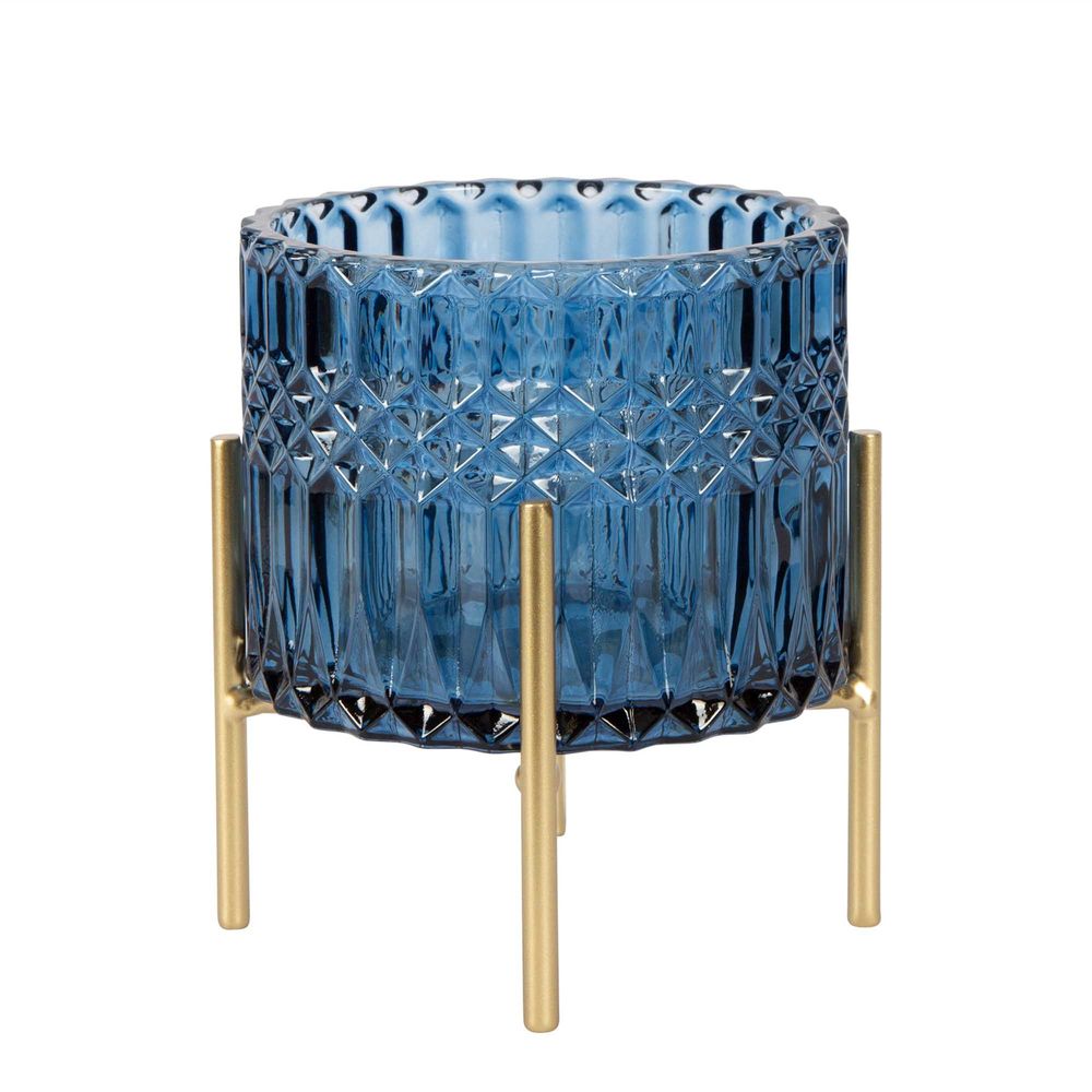 Demi Tealight Large Midnight