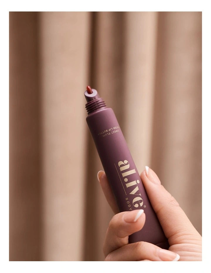 Al.ive Body Sweet Plum Tinted Lip Butter Ornament
