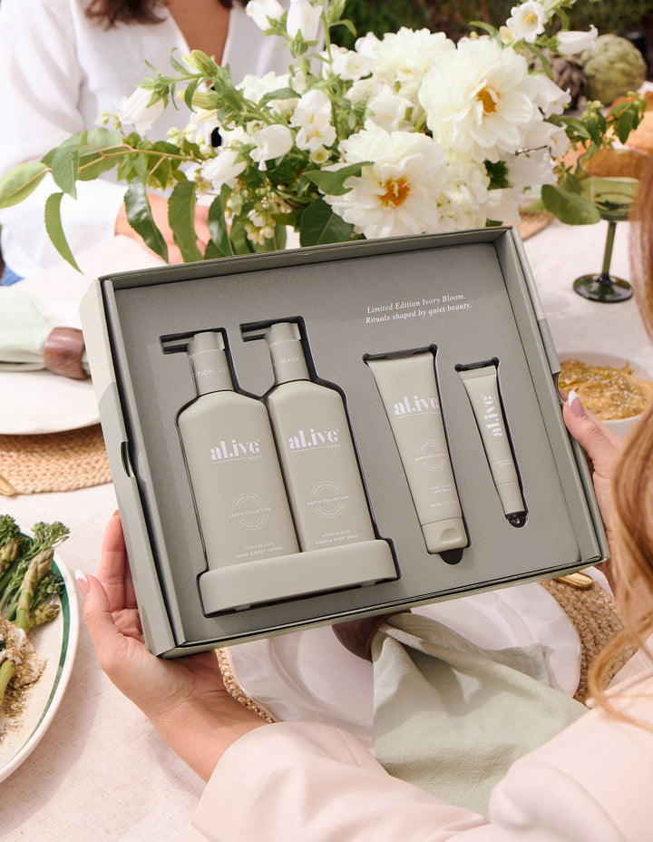Al.ive Body Ivory Bloom - Body Ritual Set