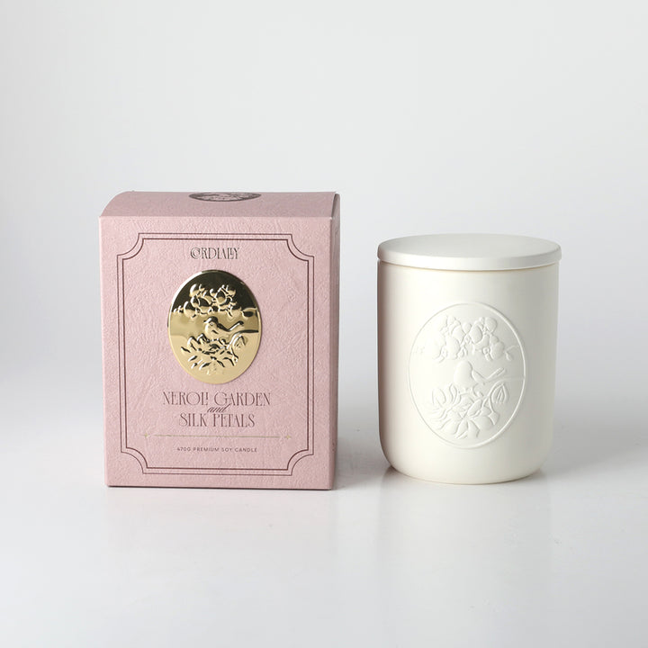Ceramic Candle Neroli Garden & Silk
