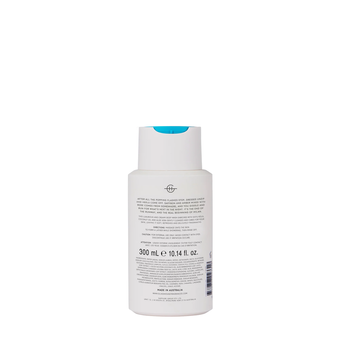 Glasshouse Fragrances 300ml Body Wash - Midnight In Milan