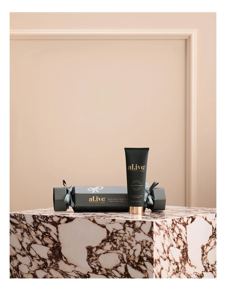 Al.ive Body Fig & Toasted Chestnut Hand Cream Cracker