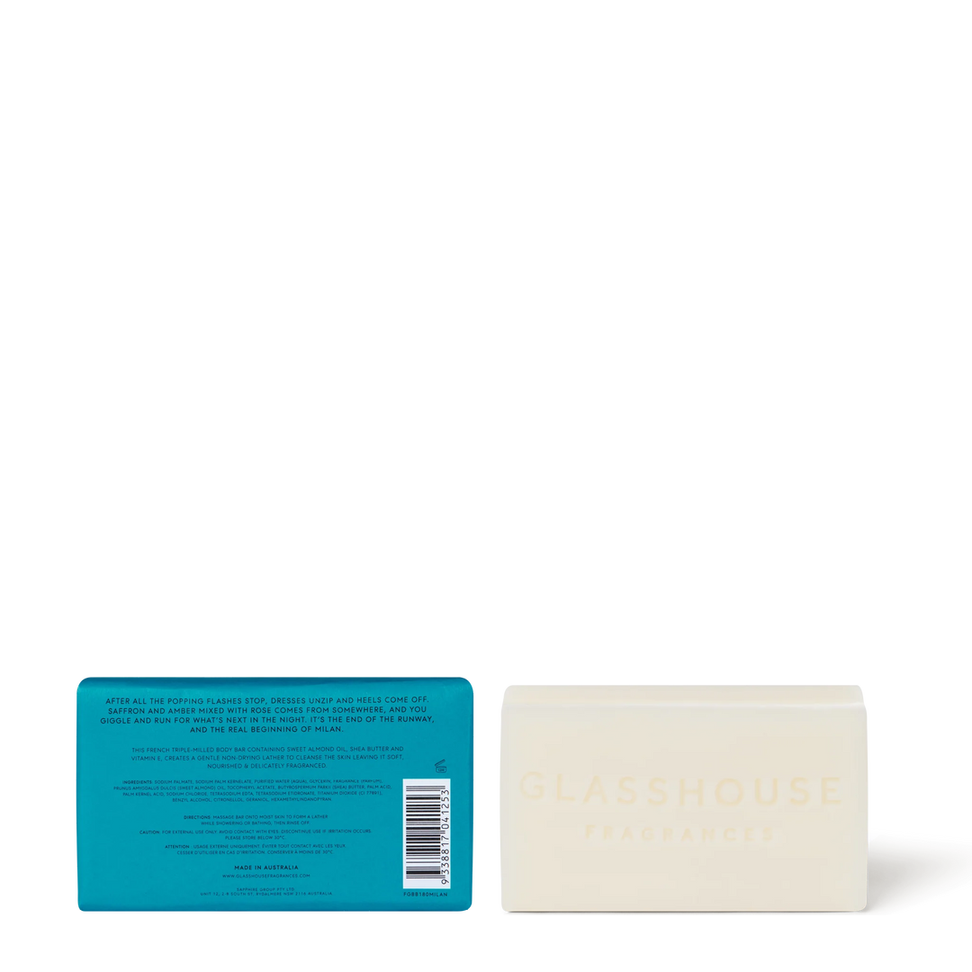 Glasshouse Fragrances 180G Body Bar - Midnight In Milan