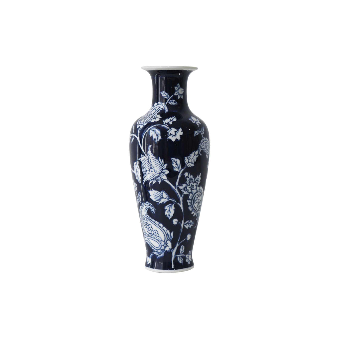 Fleur Navy 25cm Vase