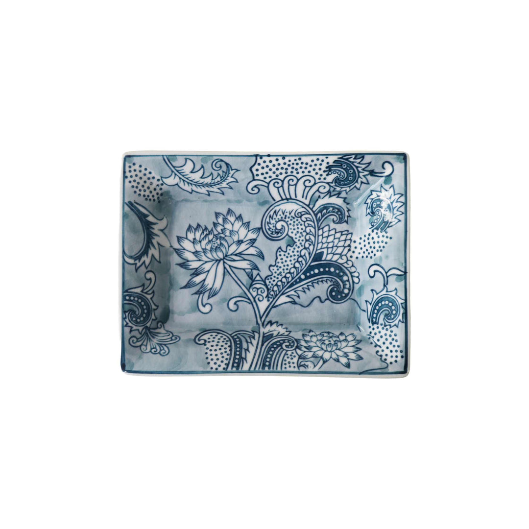 Lily Plate Blue 18cm