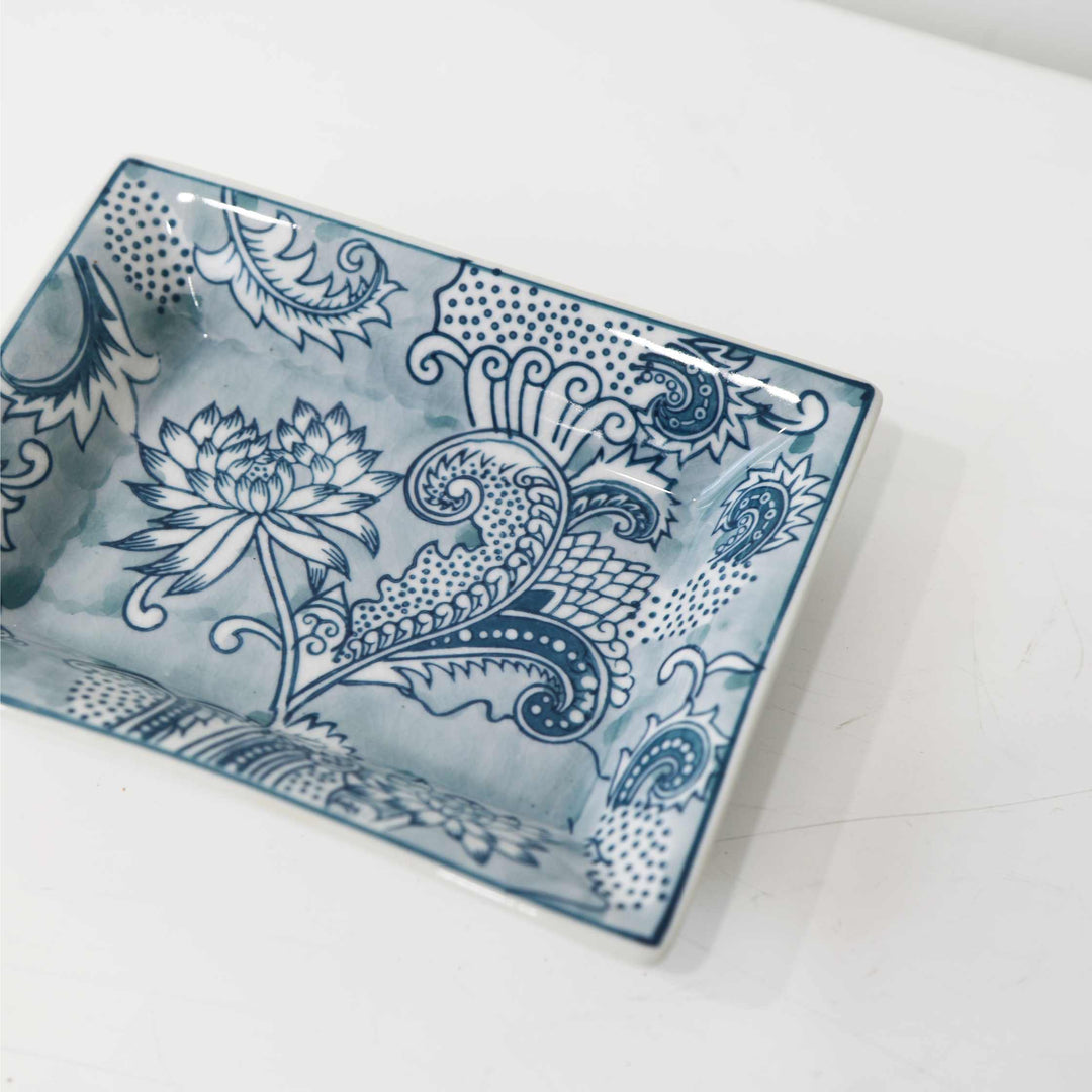 Lily Plate Blue 18cm