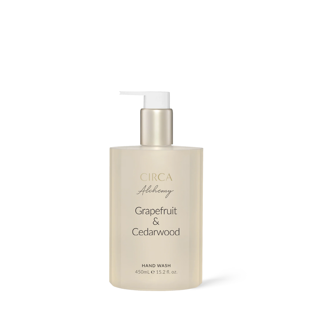 Circa 450ml Hand Wash Bathroom Alchemy Grapefruit & Cedarwood