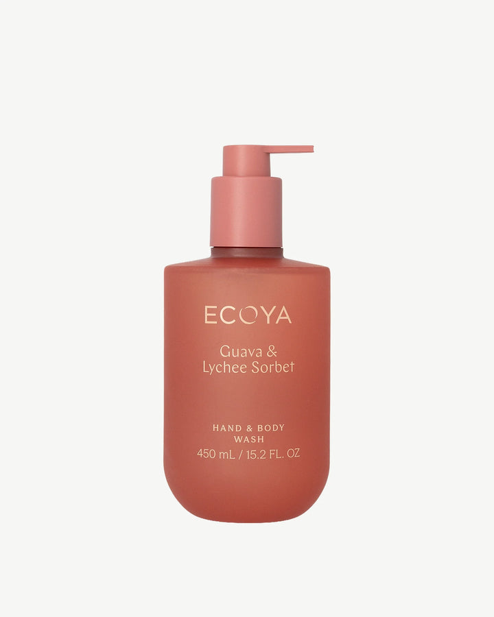 Hand & Body Wash 450ml Guava & Lychee Sorbet