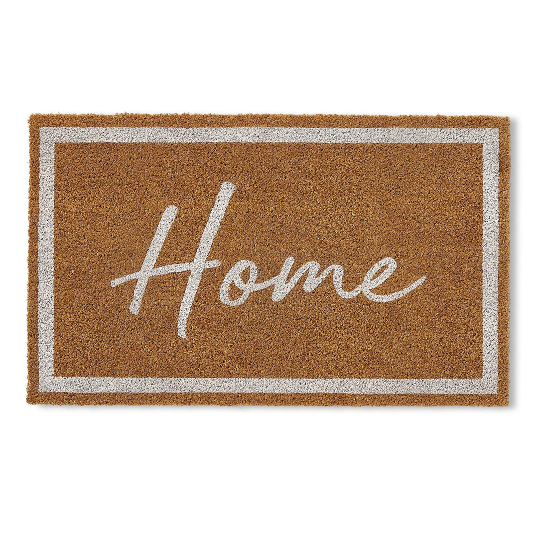 Home White Doormat 45X75Cm