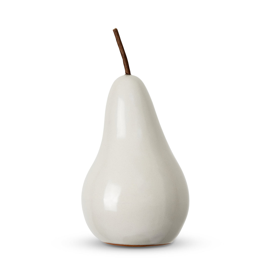 Bosc Pear Large White 21.5cm