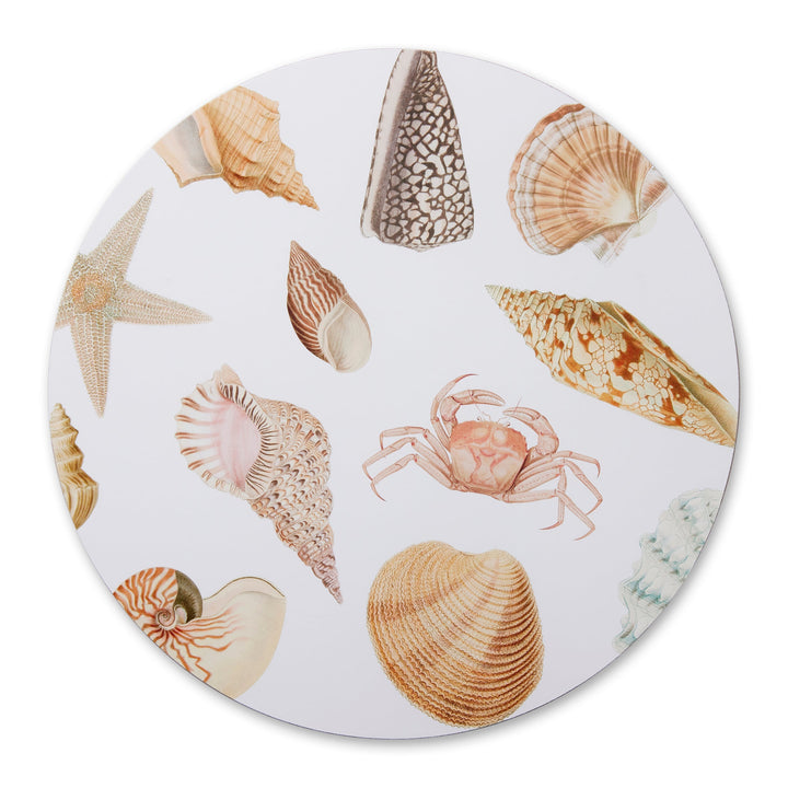 Shell Collection Round Placemat Set of 4