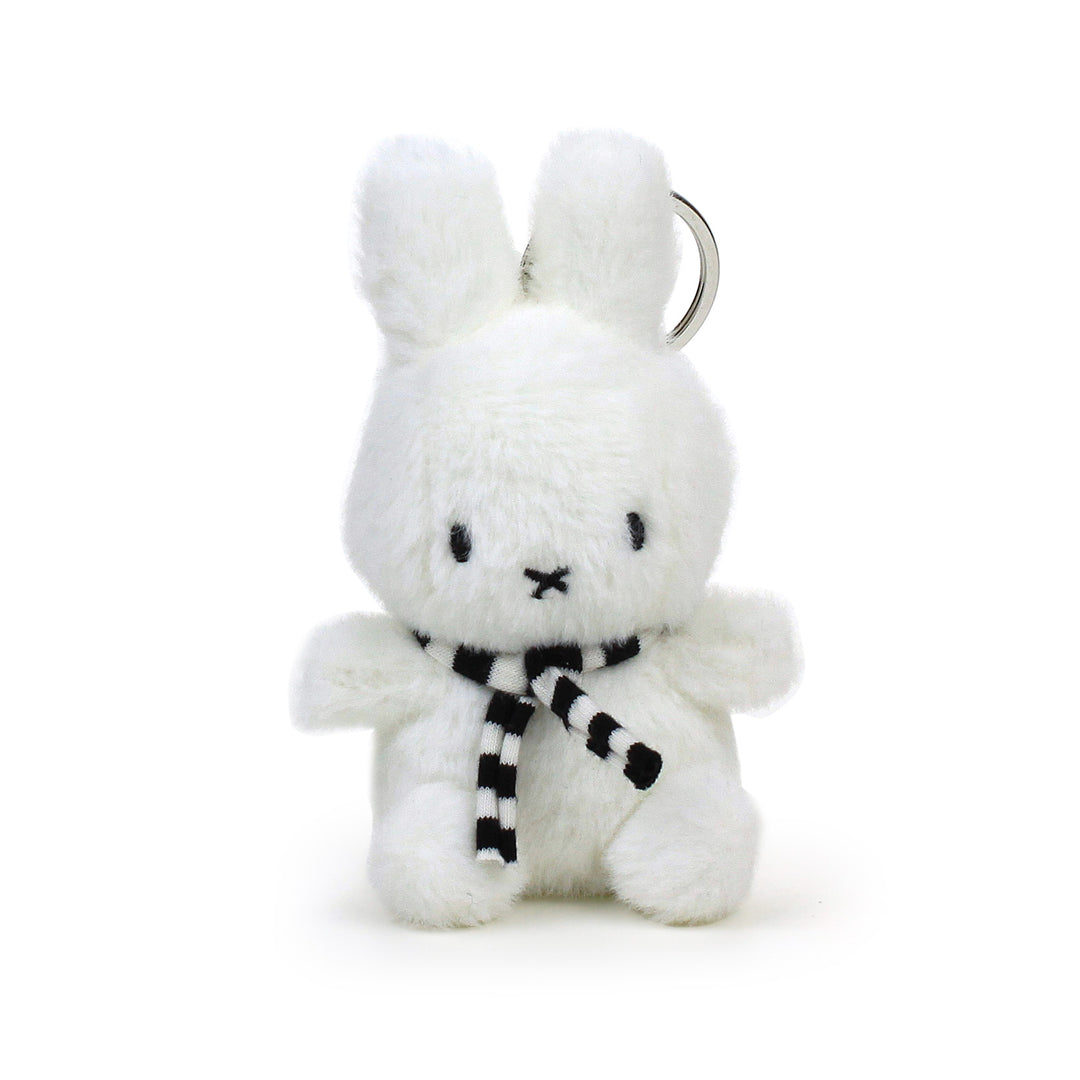 Miffy with Scarf Keychain White - 10 cm - 4&