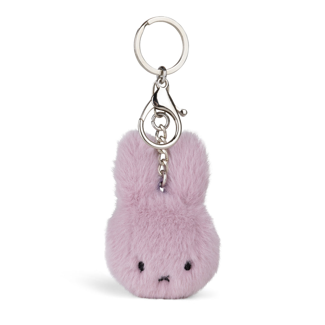 Miffy ECO Fuzzy Keychain Lilac - 8 cm - 3"