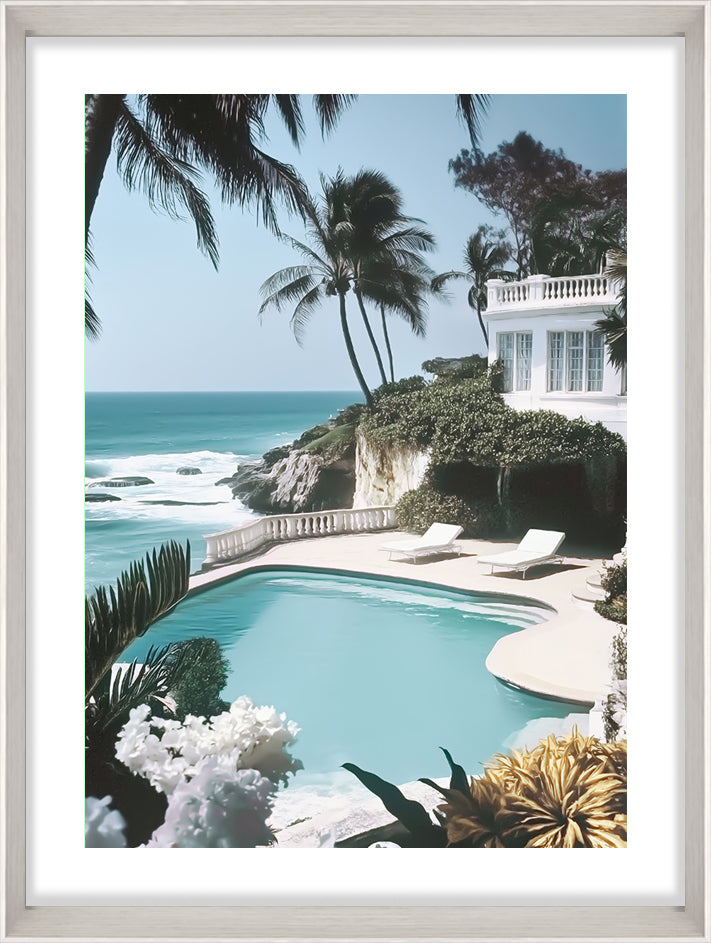 Framed Print Frangelico White Angled Frame 57.4 x 81.2cm