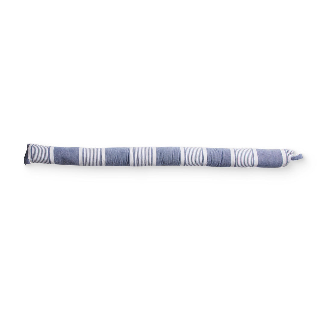 Avery Dark Blue Stripe Draught Stopper D8X95cm
