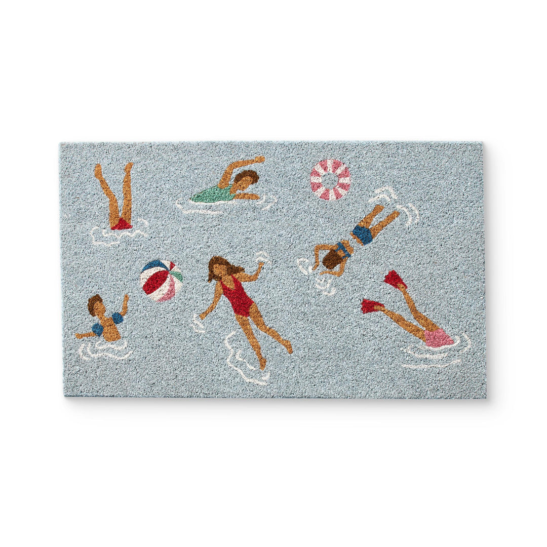 Ocean Swimmers Doormat 45X75cm