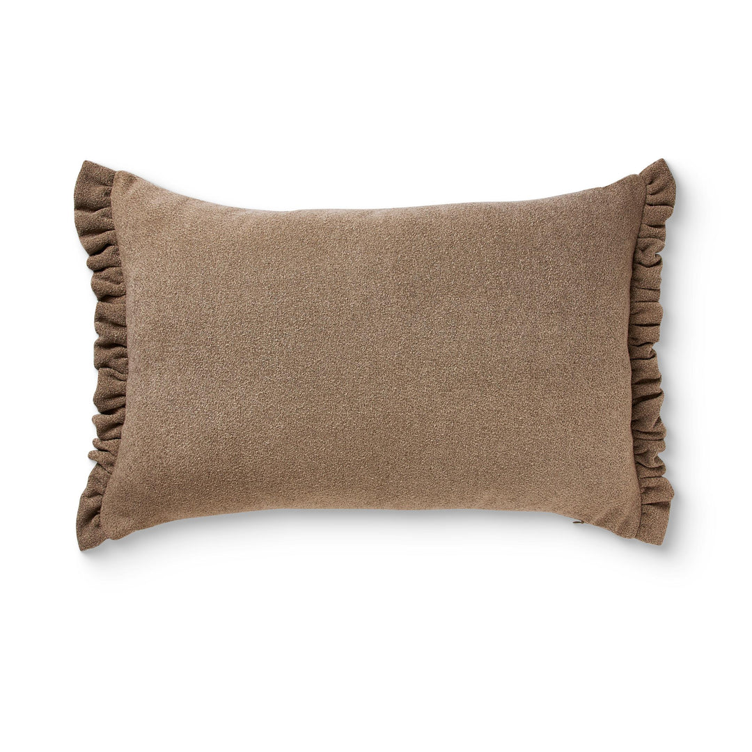 Willa Truffle Frill Cushion 40X60cm