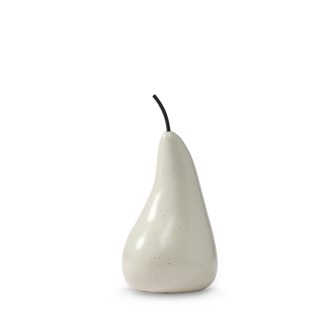 Pear Off White Medium 10X19cm