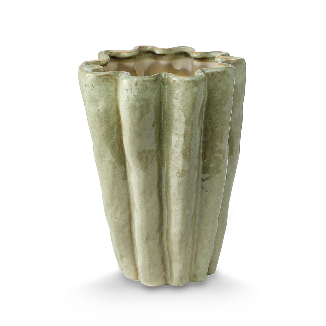 Drift Green Tall Vase D22X29cm