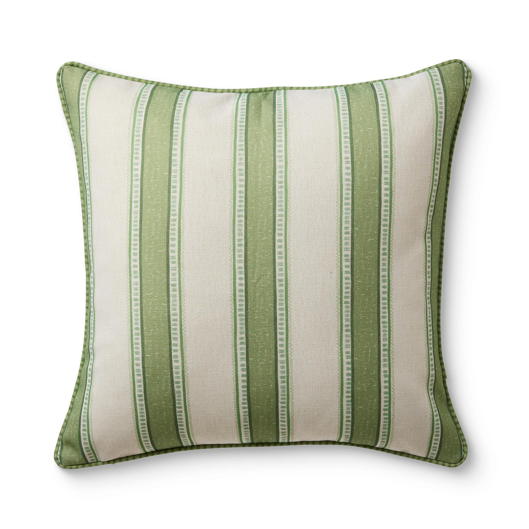 Sailor Green Stripe Reversible Cushion 50cm