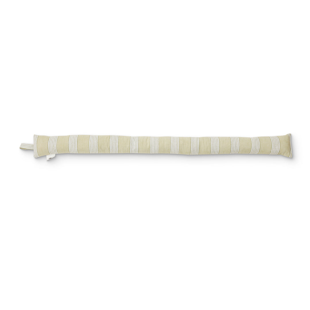 Catania Green Stripe Draught Stopper 8Dx95cm