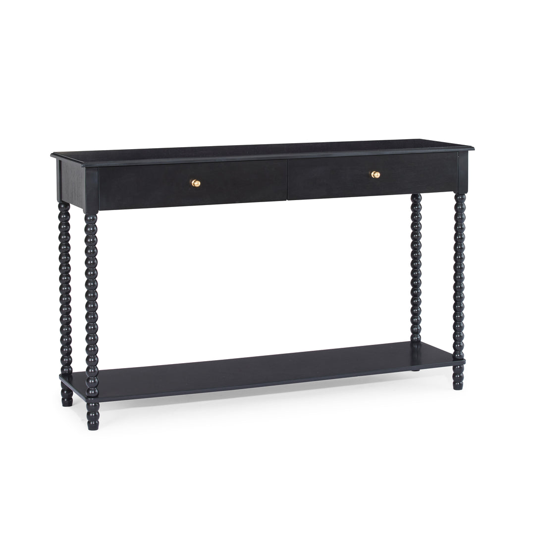 Daylesford Black Bobble Console 130X37X80cm