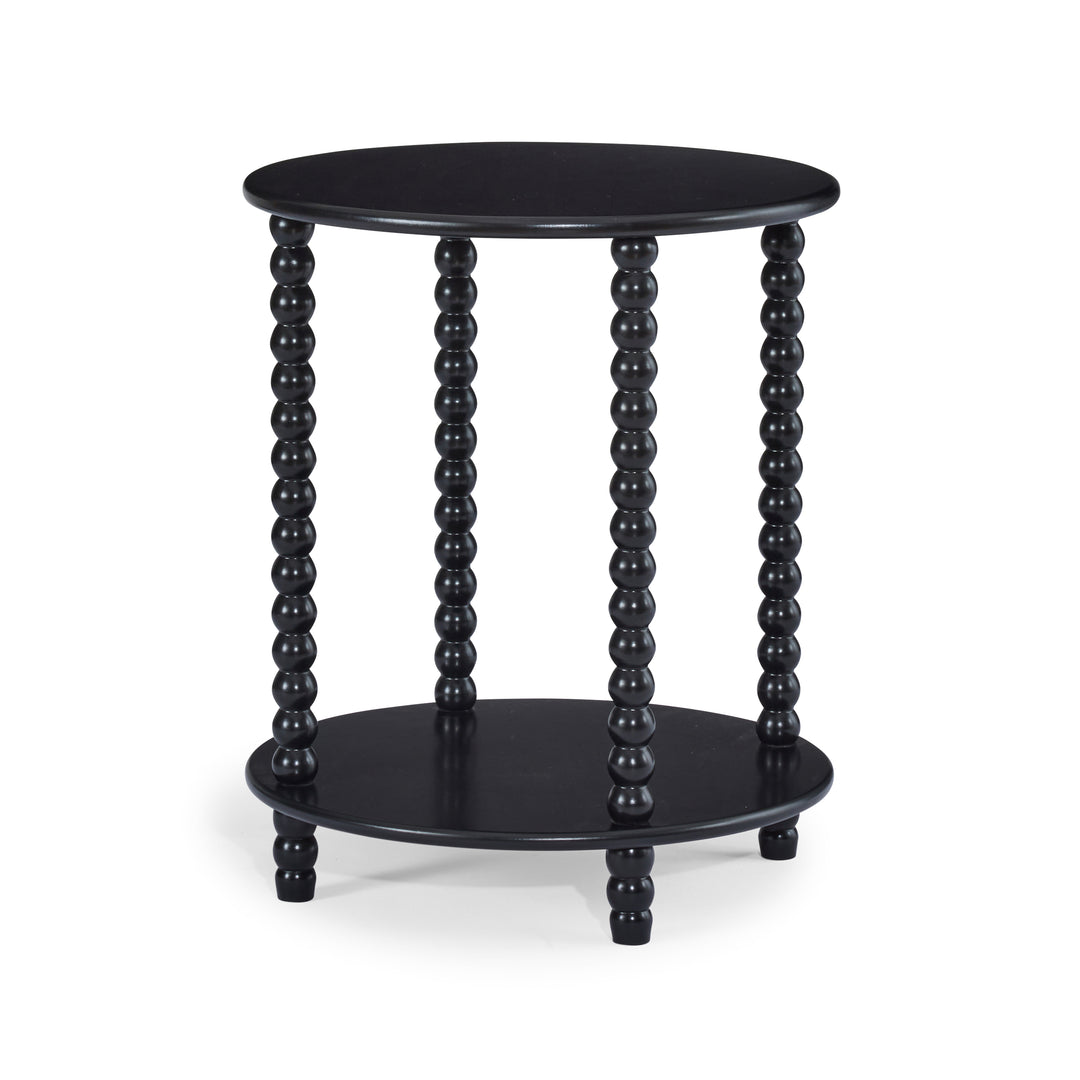Daylesford Black Bobble Side Table D50Xh60cm