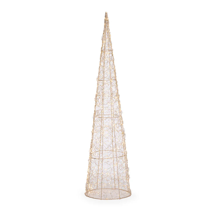 80cm Illuminated Cone Tree 400 Led