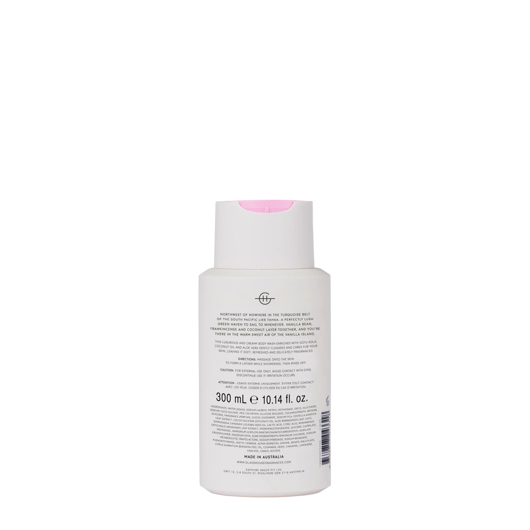 Glasshouse Fragrances 300ml Body Wash - A Tahaa Affair