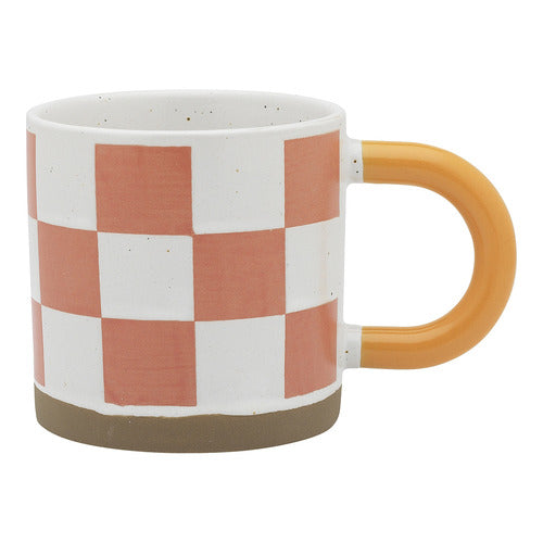 Porto Modelli Mug 330ml Checkers